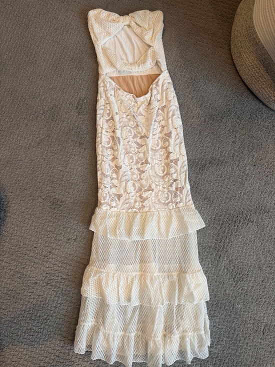 Nightcap Dresses & Skirts - Nightcap Clothing white dress worn 2x. Super flattering.